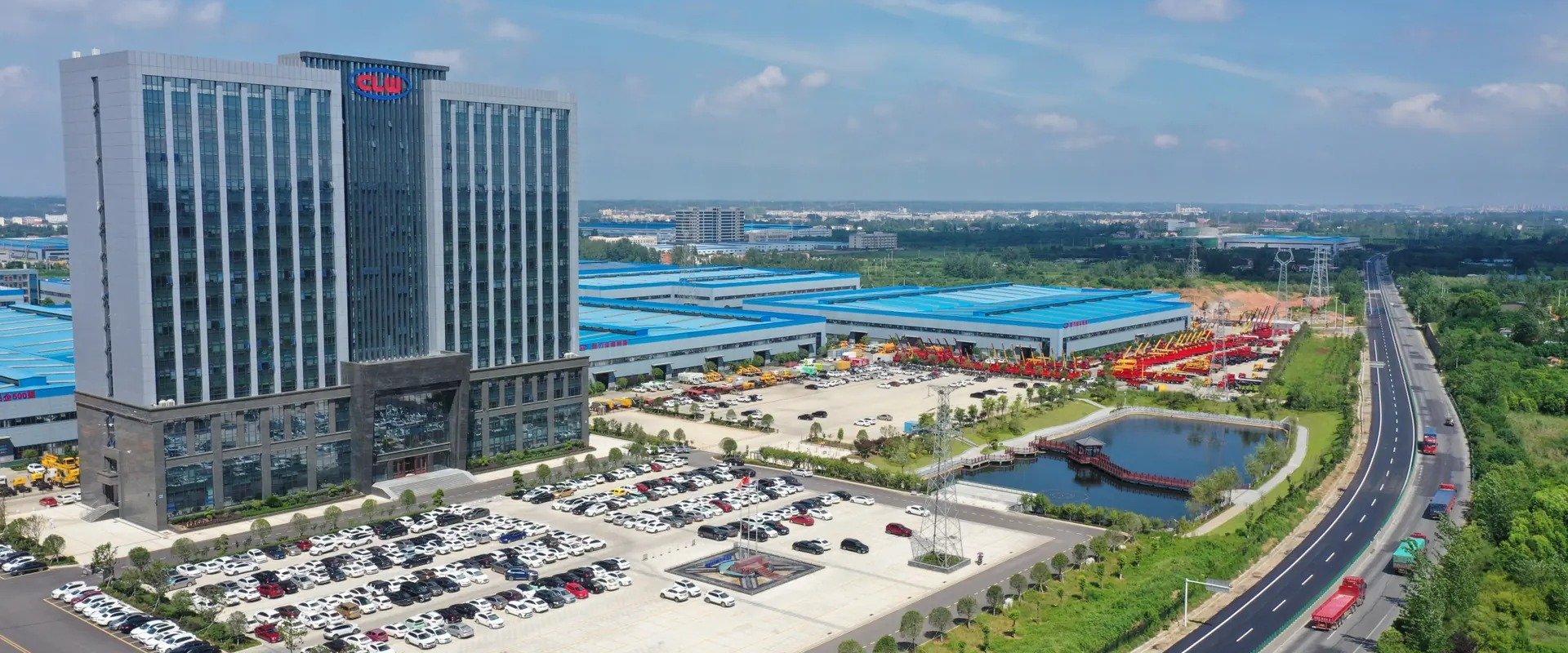 Vue du site industriel Chengli Group