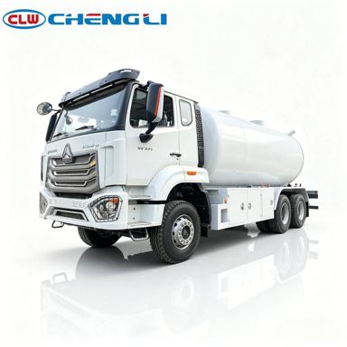 Camion-citerne GPL Chengli sur châssis Sinotruk